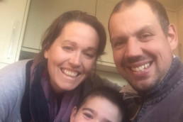 Medical cannabis patient Alfie Deacon and his mother, Hannah