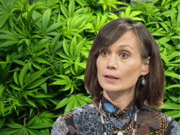 Medical cannabis user and Emmerdale actress: Leah Bracknell