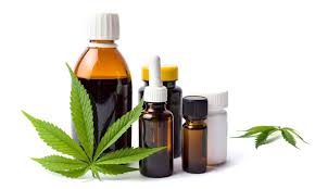 Medical Cannabis Oil in tincture bottles