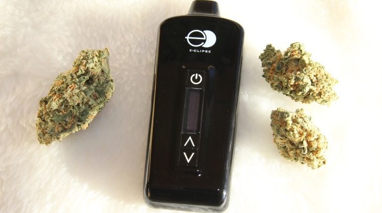 vapouriser and cannabis