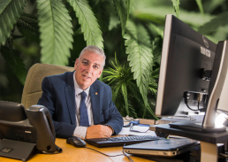 Police Crime Commissioner for North Wales, Arfon Jones, advocating for cannabis regulation,